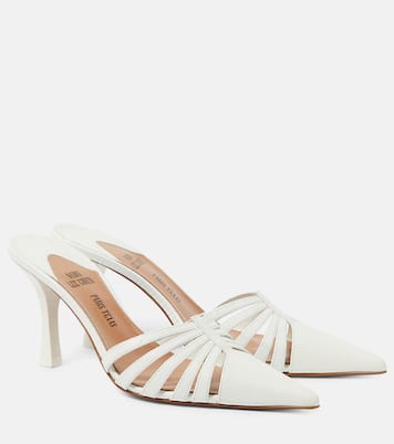 Mules Nadia 85 in pelle | Paris Texas