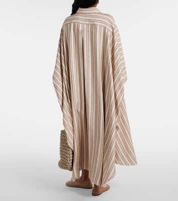Kaftan aus Leinen und Seide | Loro Piana