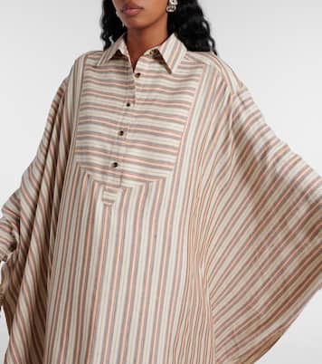 Kaftan aus Leinen und Seide | Loro Piana