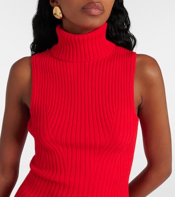 Top Callum in maglia a coste | Staud