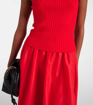 Top Callum in maglia a coste | Staud