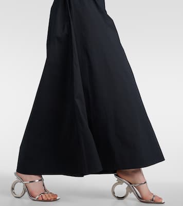 Maxi Phare cotton poplin gown | Staud