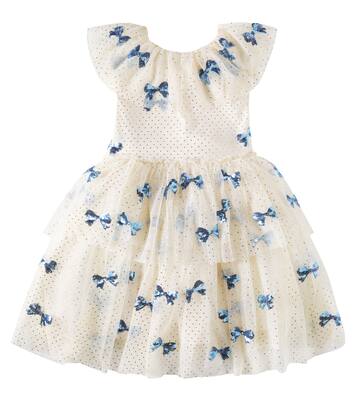 Robe Yvonne en tulle à sequins | Konges Sløjd