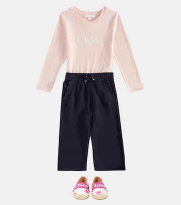 Top aus Baumwolle | Chloé Kids