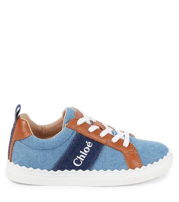 Baskets en denim | Chloé Kids