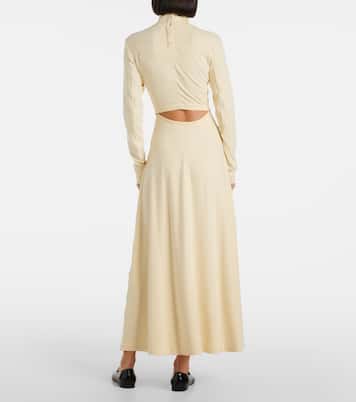 White Label Jayne ribbed-knit maxi dress | Proenza Schouler