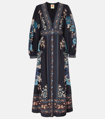 Blossom Tapestry cotton midi dress | Farm Rio