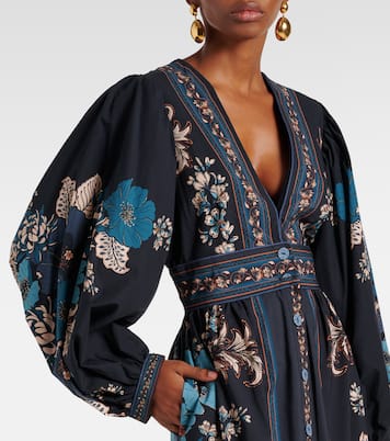 Blossom Tapestry cotton midi dress | Farm Rio