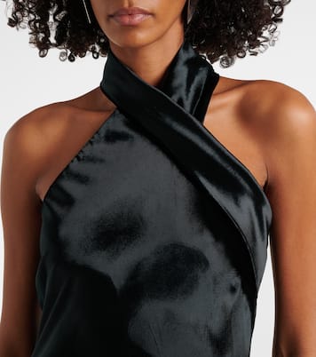 Robe Pandora aus Satin | Galvan