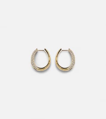 Boucles d'oreilles réversibles en or 18 ct et diamants | Anita Ko