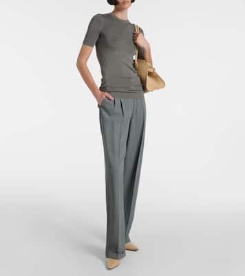 Stivaletti in pelle e mesh | The Row