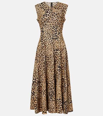 Grace leopard-print maxi dress | Norma Kamali