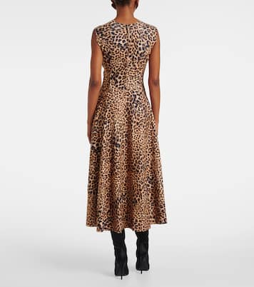 Grace leopard-print maxi dress | Norma Kamali
