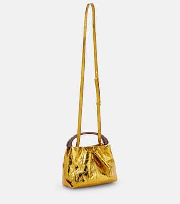 Borsa Mini in pelle metallizzata | Dries Van Noten