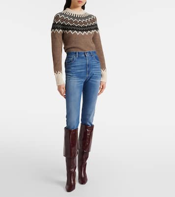 Jeans slim a vita alta | Chloé