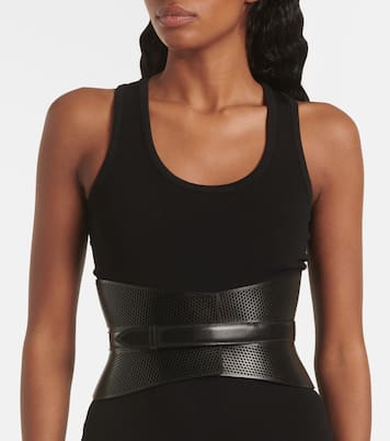 Ceinture Neo Bustier en cuir | Alaïa