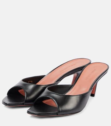 Alexa 60 leather mules | Amina Muaddi