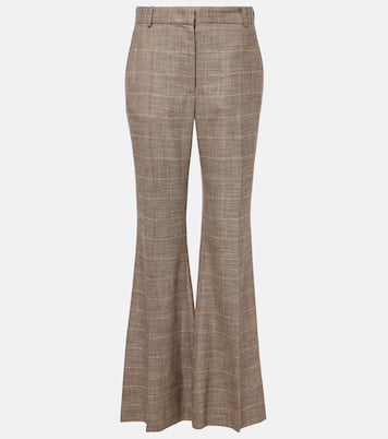 Stevens wool-blend flared pants | Joseph
