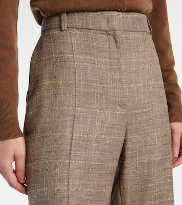 Stevens wool-blend flared pants | Joseph