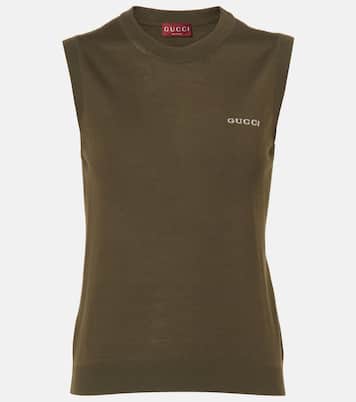 Pullunder aus Kaschmir und Seide | Gucci