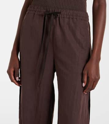 Slit-detail wide-leg pants | Vince