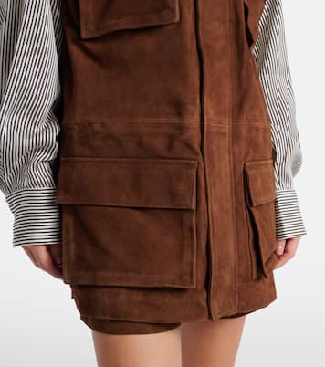 Giacca oversize Turin in suede | The Frankie Shop