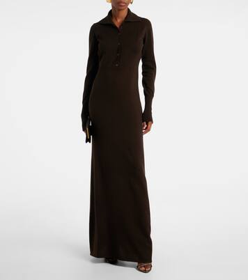 Knitted cashmere maxi dress | Tom Ford