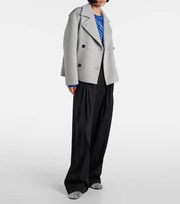 Double-breasted wool coat | Proenza Schouler