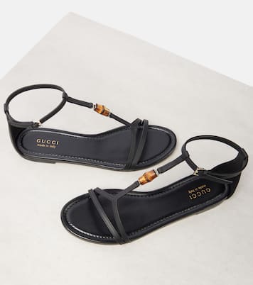 Sandalen Bamboo aus Leder | Gucci