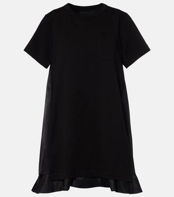 Ruffled cotton minidress | Sacai