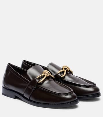 Mocassins Astaire Knot en cuir | Bottega Veneta