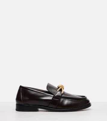 Mocassins Astaire Knot en cuir | Bottega Veneta