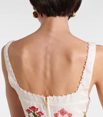 Minikleid Barbara Mini Canna aus Leinen | Agua by Agua Bendita