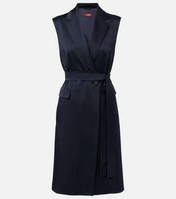 Afgano belted satin jacket | Max Mara