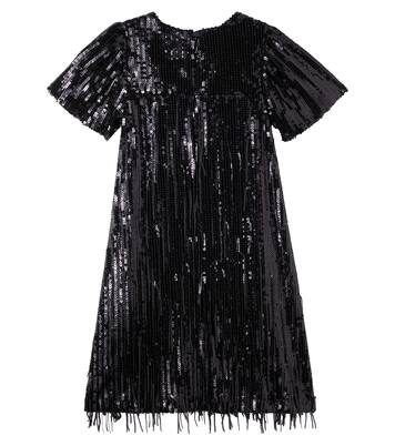 Bow-detail sequined dress | Patachou