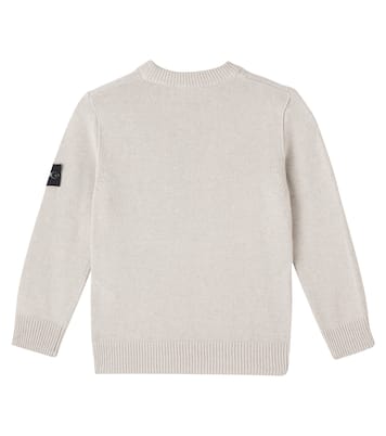 Jersey Compass en mezcla de lana y cachemir | Stone Island Junior