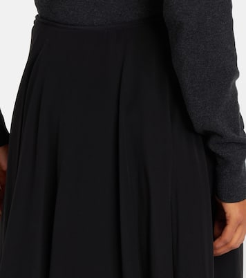 Midirock aus Crêpe de Chine aus Seide | Lemaire