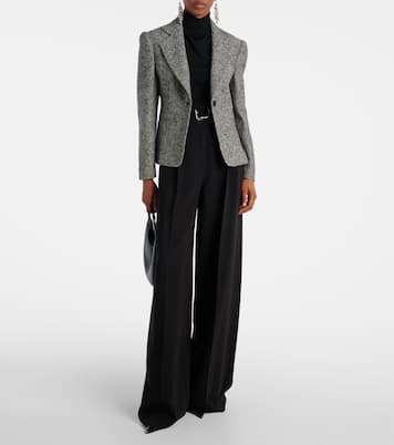 Salmone wool and silk blazer | Max Mara