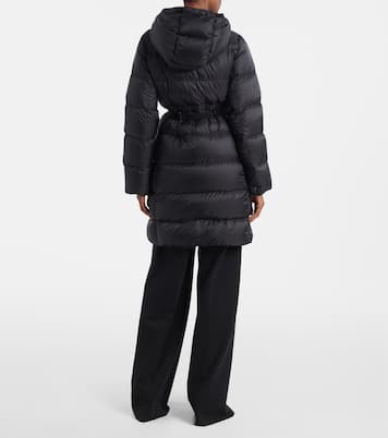 Belted quilted down coat | Max Mara