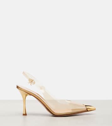 Diana 85 PVC slingback pumps | Gianvito Rossi