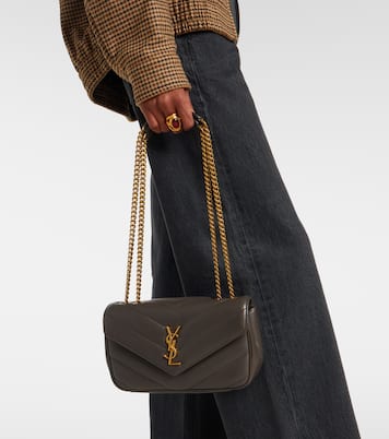 Loulou Small leather shoulder bag | Saint Laurent