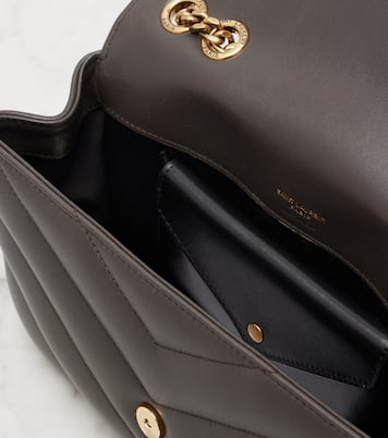 Loulou Small leather shoulder bag | Saint Laurent