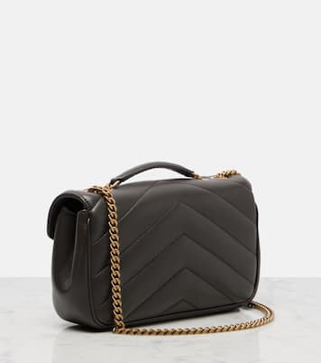 Loulou Small leather shoulder bag | Saint Laurent