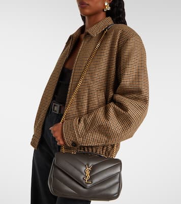 Loulou Small leather shoulder bag | Saint Laurent