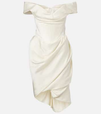 Nova Cora draped satin minidress | Vivienne Westwood