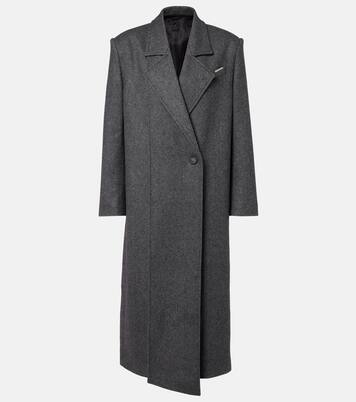 Abrigo en mezcla de lana | The Attico