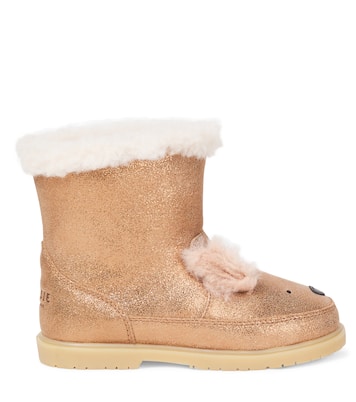 Eloniek glitter leather boots | Donsje