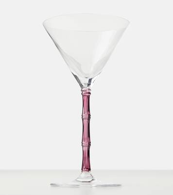 Bamboo set of 2 martini glasses | La DoubleJ