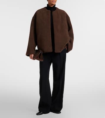 Schultertasche Peggy aus Leder | The Row