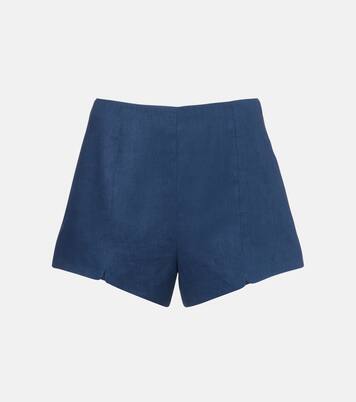 Sabine linen shorts | Posse